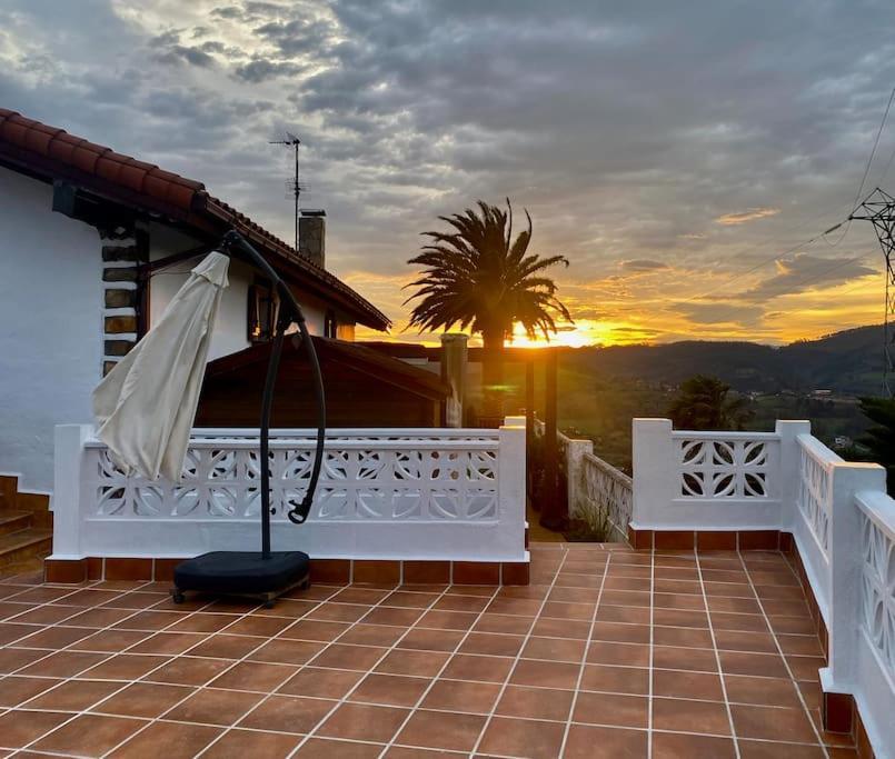 Appartamento Bilbo Near Atico Rural Con Terraza Basauri Esterno foto